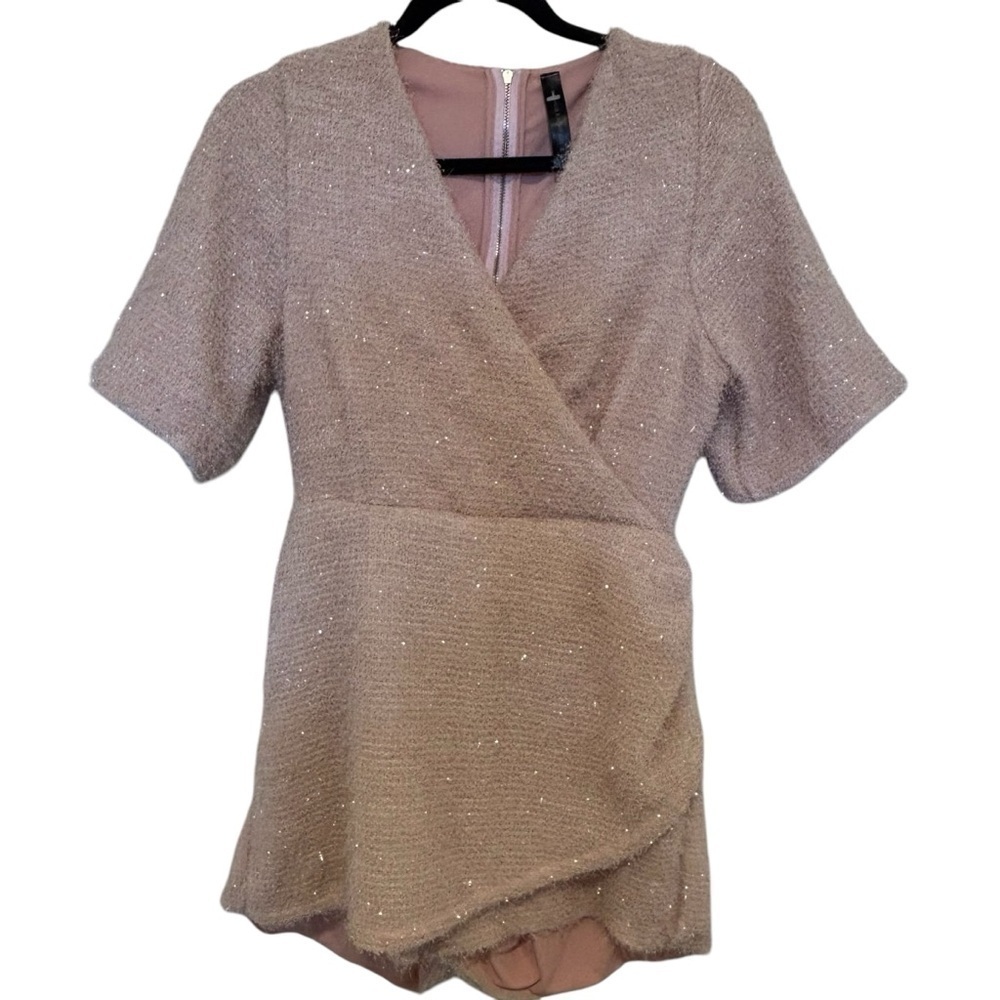 2/$30Smash + Tess X Hilary Duff The Tinsel Skorty In Pink Fizz Size Extra Small - Picture 6 of 10